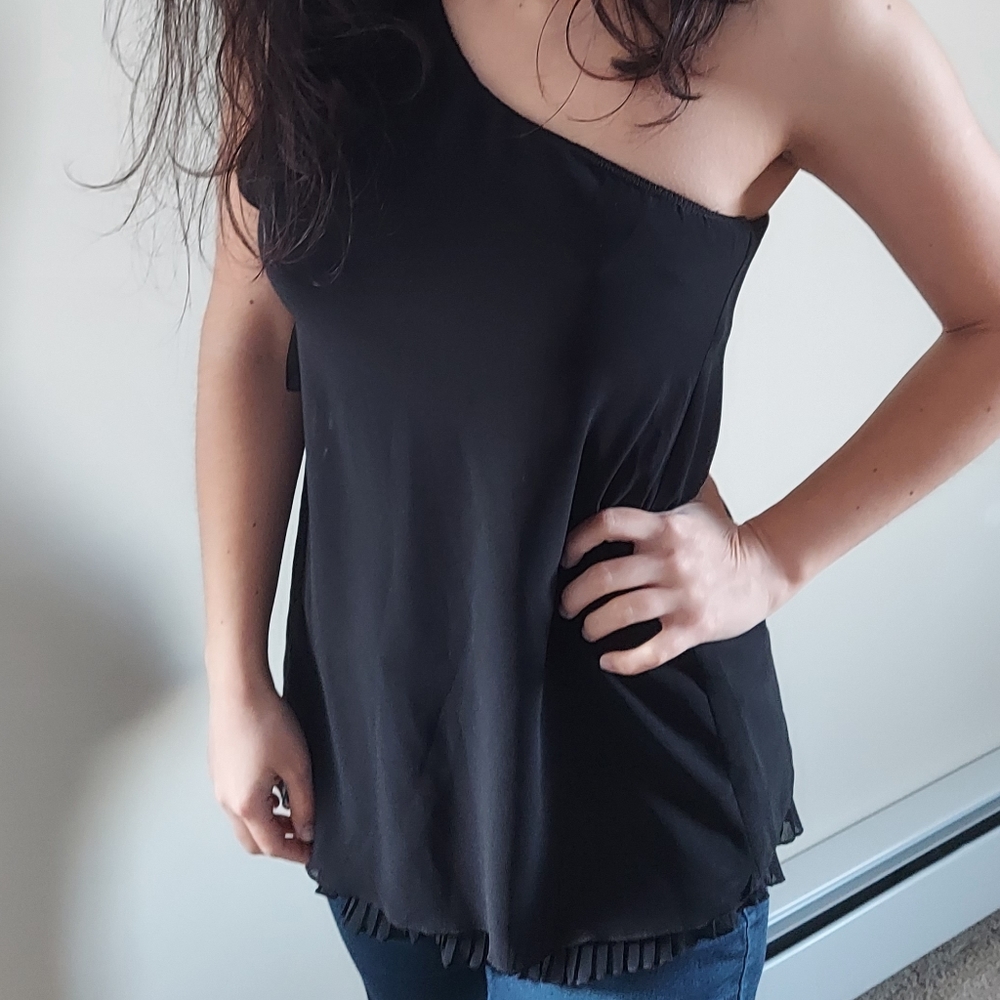 Blouse off the shoulder black